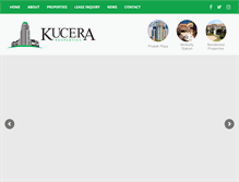 Tablet Screenshot of kuceraproperties.com